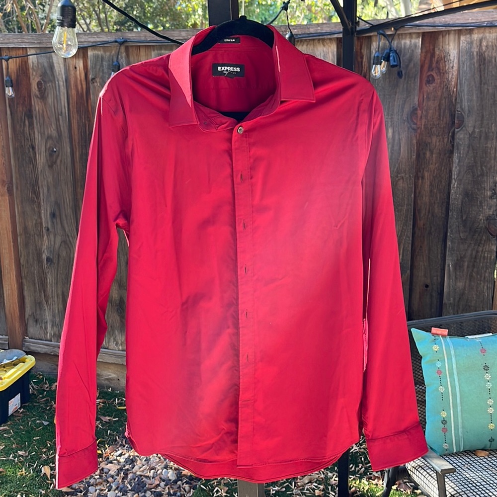 Express Performance Button Up